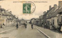 03 - Allier - Ainay Le Château - Faubourg De Moulins   (0387) - Autres & Non Classés