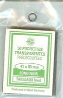 RDV - Pochettes 41x53 Fond Noir (simple Soudure) - Fächer