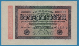 DEUTSCHES REICH 20000 Mark	20.02.1923	# R-EO 052239 P# 85c - 20.000 Mark