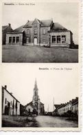 Senzeilles, Ecole Des Filles Et Place De L'eglise - Cerfontaine