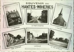 Souvenir De Hantes - Wiheries -- Multivues. (2 Scans) - Erquelinnes