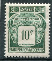 OCEANIE  N°  18 **  TAXE  (Y&T)   (Neuf) - Strafport