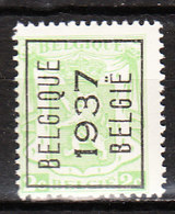 PRE319**  Petit Sceau De L'Etat - Belgique 1937 - MNH** - LOOK!!!! - Typo Precancels 1936-51 (Small Seal Of The State)