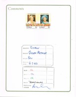 35846. TUVALU, Progresive PROOF 1985. Queen Elisabeth The Queen Mother. Pruebas Color. RARE - Tuvalu