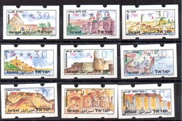 Israel Series Completa Distribución N ºYvert 9+10 ** - Frankeervignetten (Frama)