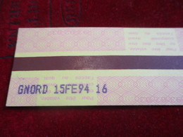 3 Tickets Anciens / Metropolitain/ 2émeClasse  / Gare Du NORD/Paris ST LAZARE/MANTES /vers 1990  TCK4 - Europa