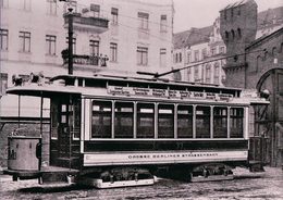 Allemagne, Grosse Berliner Strassenbahn, Tramway, Retirage (114776) 10x15 - Strassenbahnen