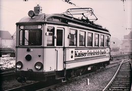 Allemagne, Heddesheim, Publicité Kaiser Friedrich Quelle, Tramway, Retirage (10676) 10x15 - Strassenbahnen