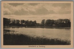 Sonderburg Sønderborg - S/w Schloßteich Zu Sandberg Sandbjerg - Nordschleswig