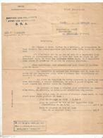 Lettre Commerciale,Radiodiffusion Nationale , Service Des Relations Avec Les Auditeurs, 1944, 2 Scans ,frais Fr 1.65 E - 1900 – 1949