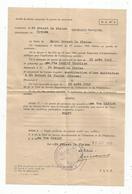 Arrété Du Maire , Accordant Le Permis De Construire ,ST PRIEST LA PLAINE , Creuse, Frais Fr 1.55 E - Unclassified