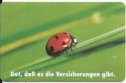 CARTE-PUCE-DE-12DM-1994-COCCINELLE-Utilisé-TBE- - Mariquitas