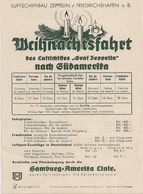 Aviation - Graf Zeppelin - Horaire Südamerika - Rarissime - Timetables