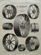 POULIE ACIER à Ruban Pour Machine  - Page De 1925 Catalogue Sciences & Tech. (Dims. Standard 22 X 30 Cm) - Machines