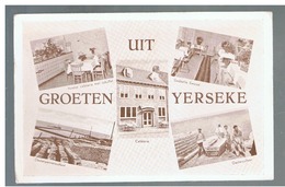 JM21.02 / CPA / UIT GROETEN YERSEKE - Yerseke