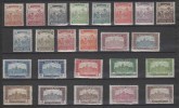 HUNGARY 1919 PEOPLE History MAGYAR POSTA (Overprints) - Fine Set MNH - Unused Stamps
