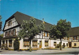 68 - OSTHEIM : Hotel Restaurant BALTZINGER - CPSM Village (1.580 Habitants ) Grand Format  - Haut Rhin - Autres & Non Classés