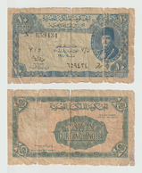 Egypt - 1944 - Royal Government - ( 10 Piasters - Pick-168 - Sign #16 - M.Zaky ) - Fine - As Scan - Egypte