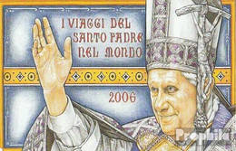 Vatikanstadt MH0-15 (kompl.Ausg.) Postfrisch 2007 Papstreisen 2006 - Postzegelboekjes