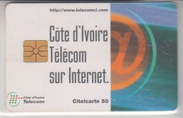 IVORY COAST COTE D'IVOIRE TELECOM SUR INTERNET CITELCARTE - Côte D'Ivoire