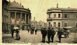 08   Ardennes    Sedan  Théâtre Et Place Du Rivage - Sedan