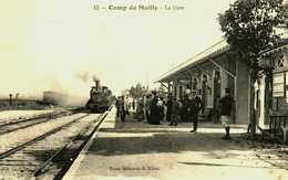 10    Aube...Camp De Mailly    La Gare   Train - Mailly-le-Camp