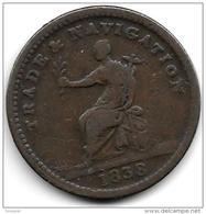 *britisch Guiana ( Guyana) Privat Token Issues Stiver 1838  TN2  Fr+ - Guyana