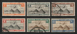 Egypt - 1933-38 - ( Airplane Over Pyramids ) - Used - Oblitérés