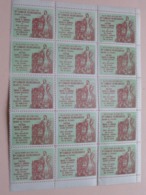 Floralies Valenciennoises 1954 > 15 Timbres ( Sluitzegel Timbres-Vignettes Picture Stamp Verschlussmarken ) ! - Cachets Généralité