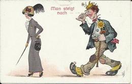 Man Steigt Nach , 1919 , Illustrateur: Willi Scheuermann - Scheuermann, Willi