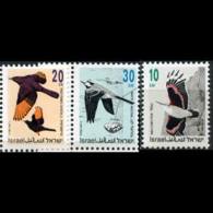 ISRAEL 1992 - Scott# 1133-5 Birds 10-30a MNH - Neufs (sans Tabs)