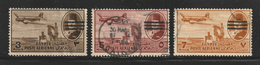 Egypt - 1953 - ( King Farouk - Air Mail - 3 Bars ) - Used - Used Stamps