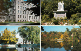 Pointe-du-Lac Trois-Rivières Québec - Frères Instruction Publique - Juvénat École School - 2 Scans - Trois-Rivières