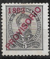 Portugal – 1892 King Luis Surcharged PROVISÓRIO 5 Réis - Other & Unclassified