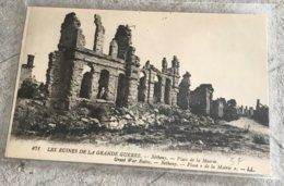 51  Betheny 1914-18   Ruines Place De La Mairie -dos Vert - Bétheny