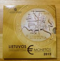 LITAUEN LIETUVA LITHUANIA 2015 First Euro Coin Mint Set BU - Lituanie