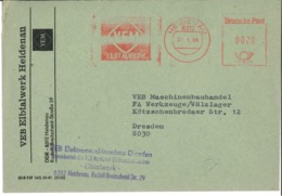 VEB Elbtalwerk Heidenau 8312 1986 - Machine Stamps (ATM)