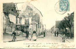 N°3969 T -cpa La Queue En Brie -la Rue De Lagny- - La Queue En Brie