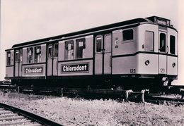 Allemagne, Berliner Verkehrsmittel, Strassenbahn Seestasse, Publicité Clorodont (BVG 124) 10x15 - Strassenbahnen