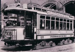 Allemagne, Berliner Verkehrsmittel, Strassenbahn, Stettinner Bahnhof, Retirage (BVG 89) 10x15 - Strassenbahnen