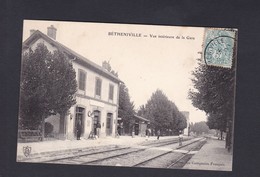 Betheniville (51) Vue Interieure De La Gare ( Chemin De Fer Edition Des Comptoirs Francais Ref. 40555) - Bétheniville