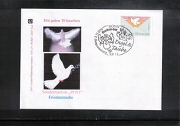Germany / Deutschland 2010 Doves FDC - Pigeons & Columbiformes