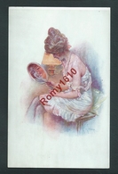 M. Millière. Jeune Fille Aux Seins Nus Avec Miroir. Litho  Série 54, N°5. Erotisme, Erotique. - Milliere