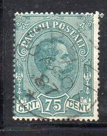T1084 - REGNO 1884 , Sassone Pacchi Postali N. 4  Usato  (M2200). - Colis-postaux