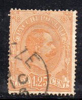T1056 - REGNO 1884 , Sassone Pacchi Postali N. 5  Usato  (M2200). - Colis-postaux