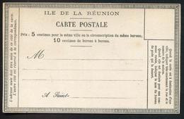 REUNION - ENTIER POSTAL - CP N° 4 - NEUVE - SUP - Storia Postale