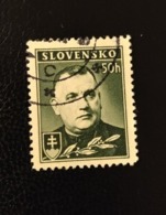 Slovaquie 1939 SK 44 Jozef Tiso Chef D'état | Hommes | Personnalités - Used Stamps