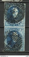 Belgium 1851 4Bx - 1849-1865 Médaillons (Autres)