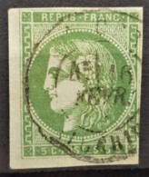 FRANCE 1870 - Canceled - YT 42Ba - 5c - 1870 Ausgabe Bordeaux