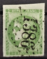 FRANCE 1870 - ELBEUF Cancel - YT 42Ba - 5c - 1870 Bordeaux Printing